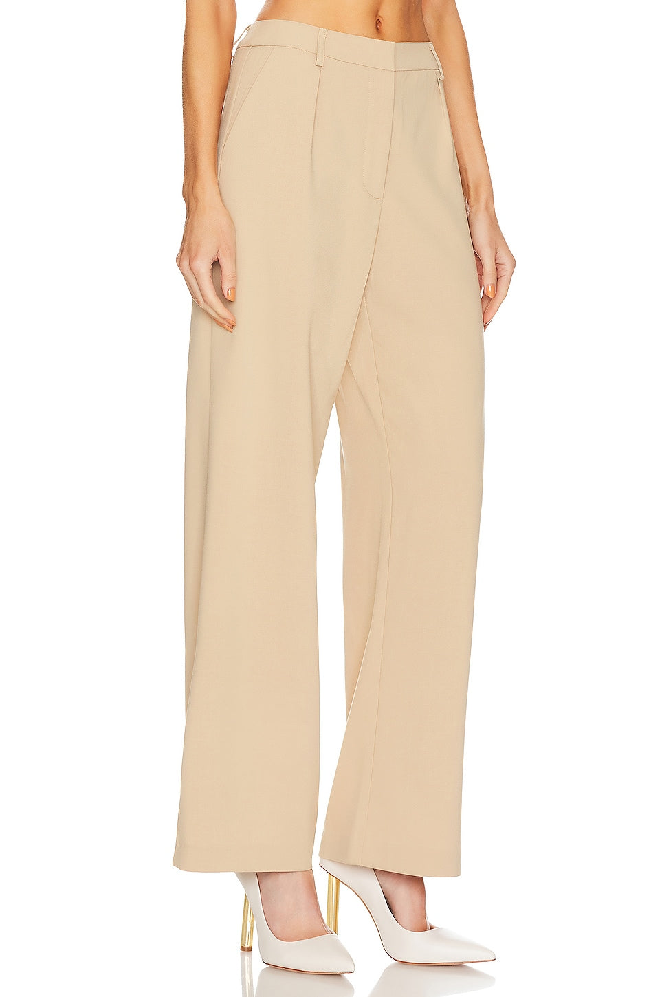 Bardot Callista trousers, beige