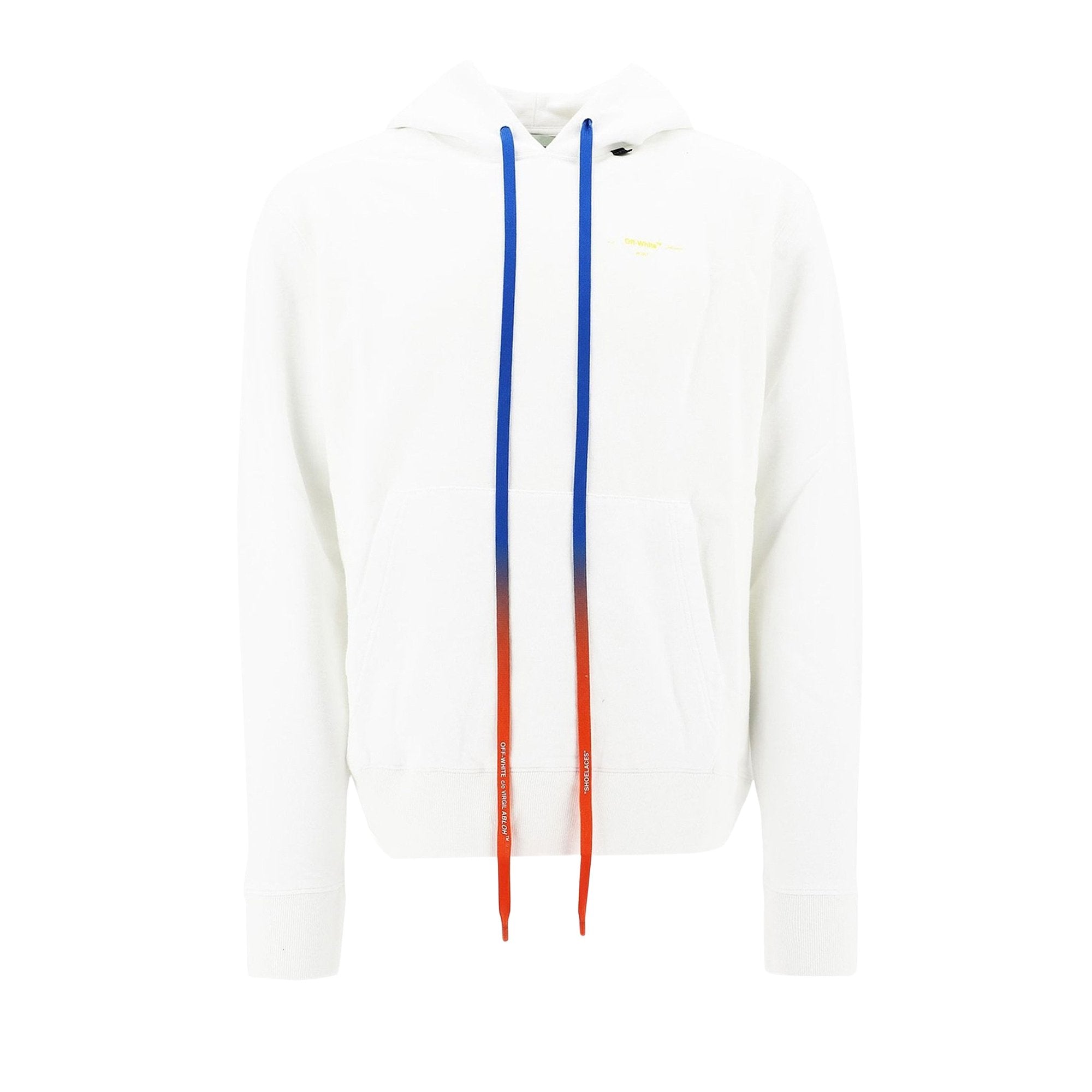 Off-White Oversized Sweatshirt Arcylic Arrows White