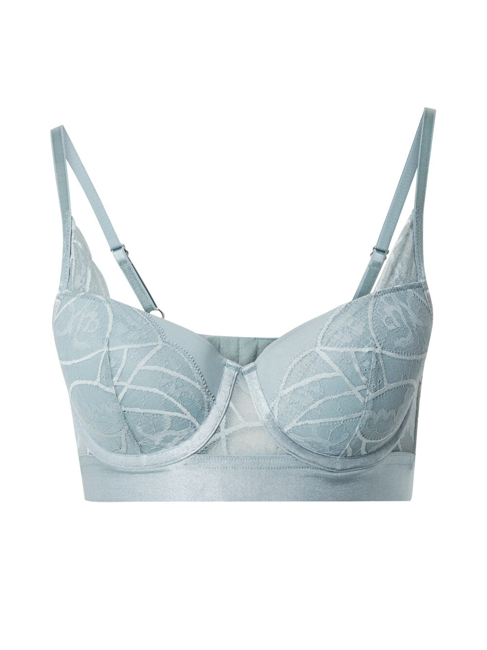 Balconette bra Hunkemöller Luna, basalt gray