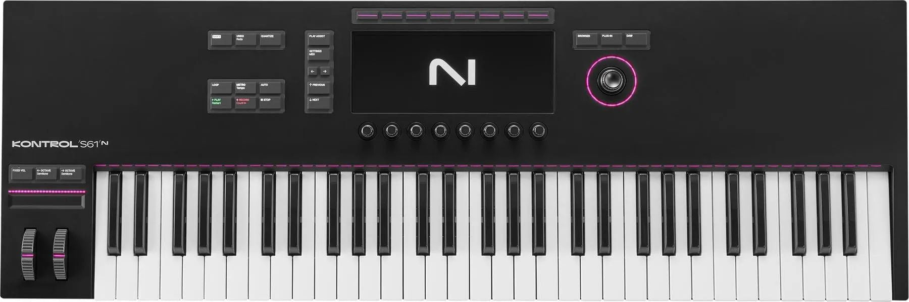 وحدة تحكم لوحة المفاتيح الذكية Native Instruments Kontrol S61 Mk3