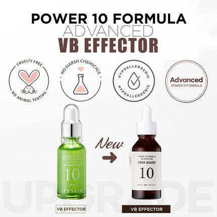 Power 10 Formula Vb Effector Ampoule Serum 30 ml - moisturizing and nourishing rough skin, It'S Skin