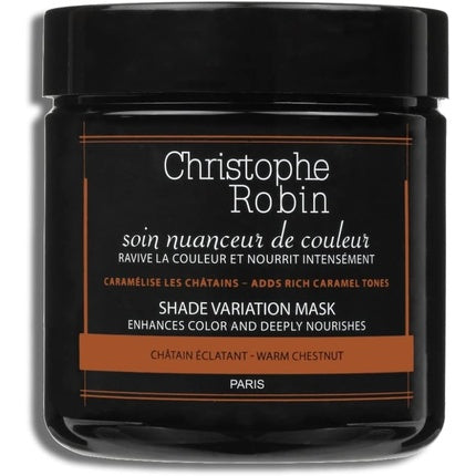 Mask for changing the shade Warm chestnut 250ml, Christophe Robin