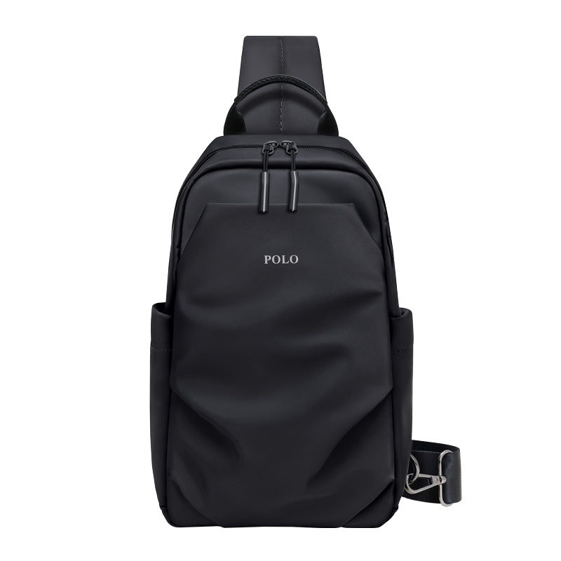 Men's POLO Sling Bag, Black