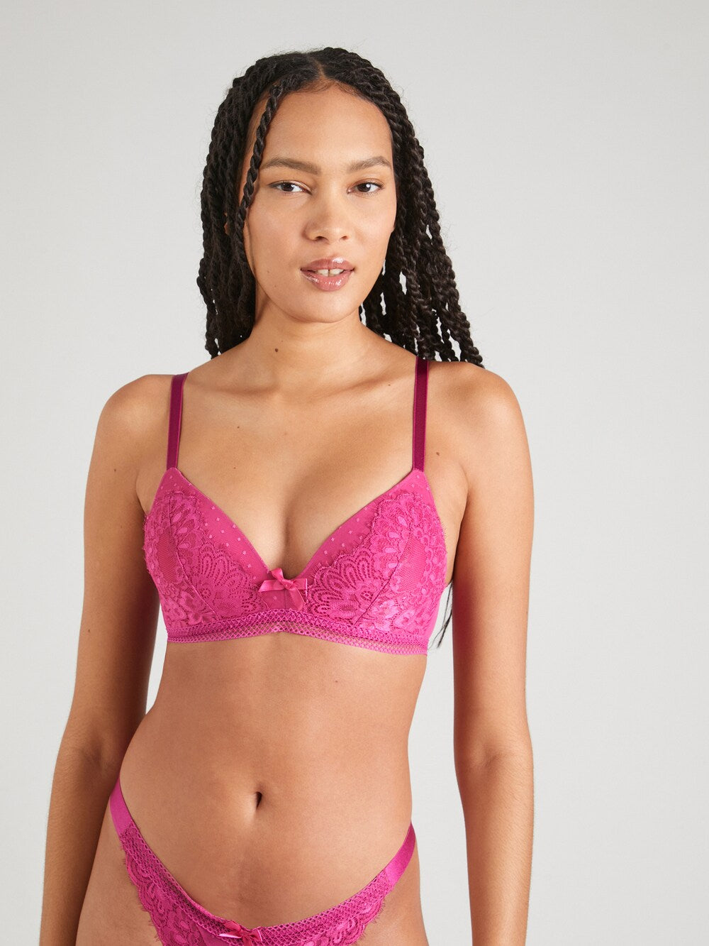 Hunkemöller Bessie triangle bra, pink