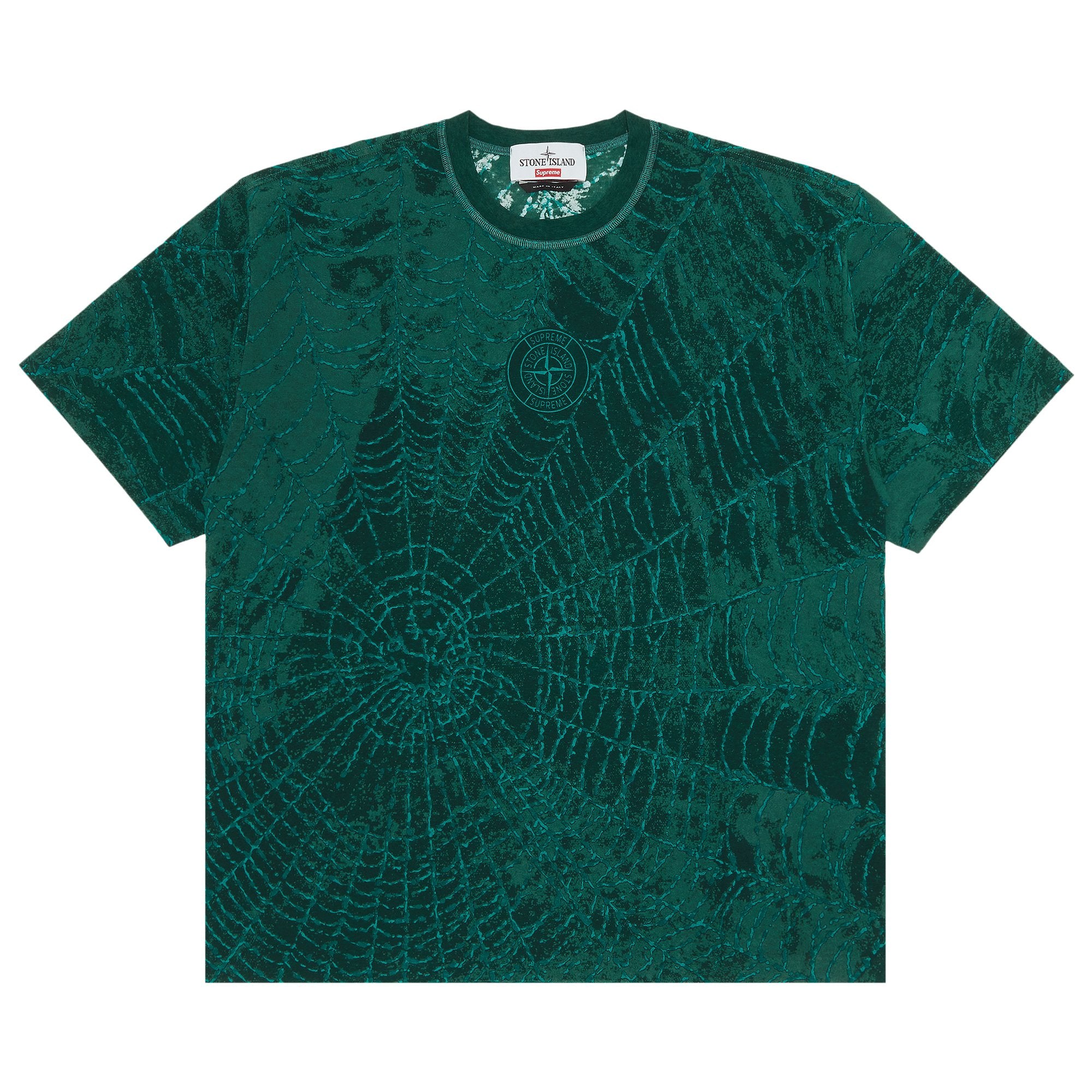 Supreme x Stone Island Short Sleeve Top, Dark Green