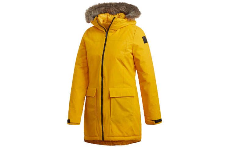 Women's quilted jacket saffron Adidas