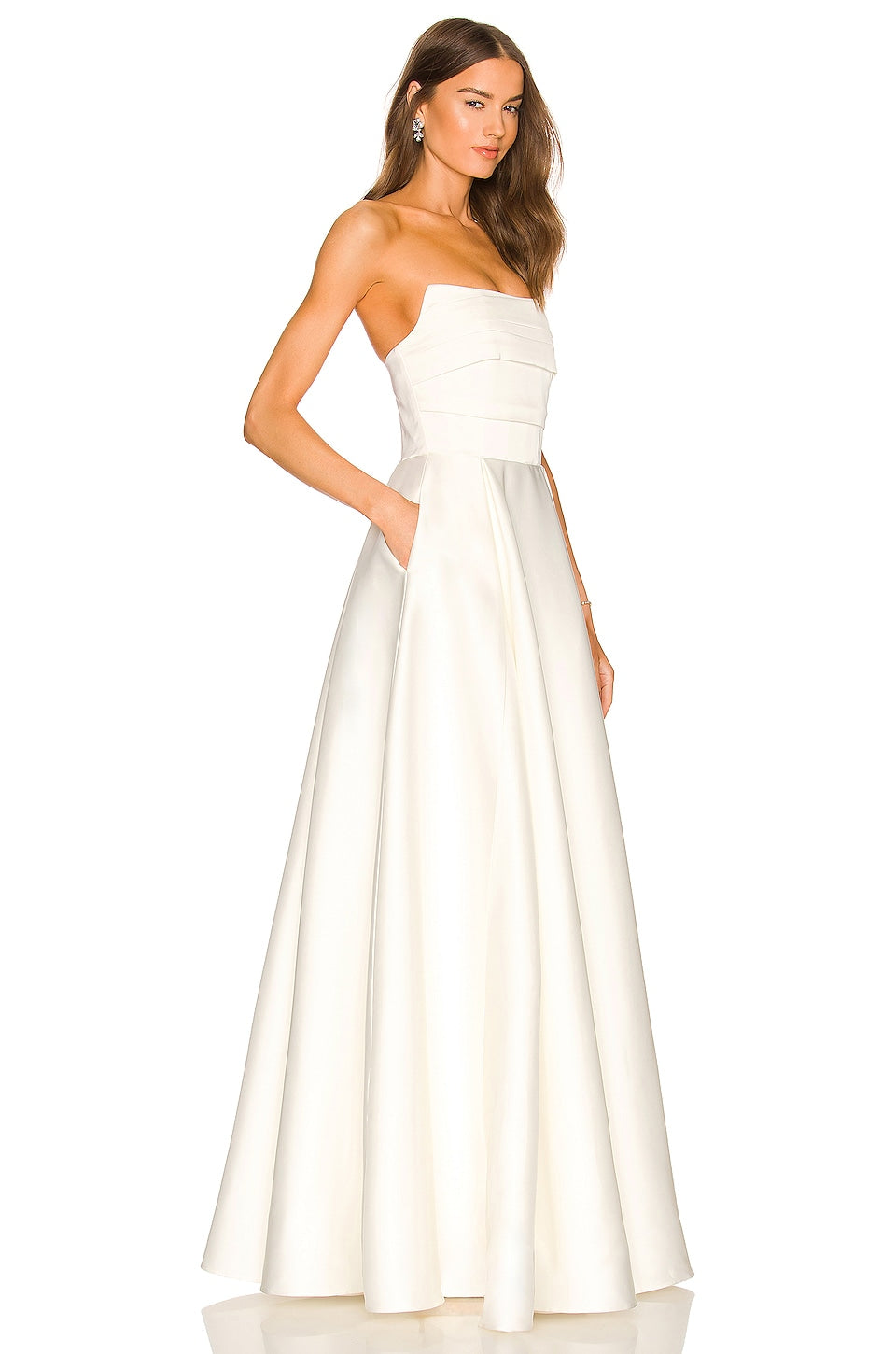 SAU LEE x REVOLVE Heidi Gown dress, white