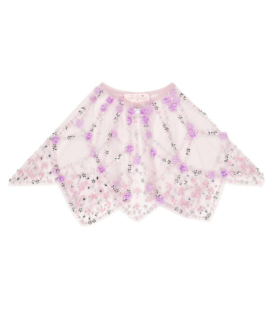 zeppelin Tutu Du Monde embellished cape, purple