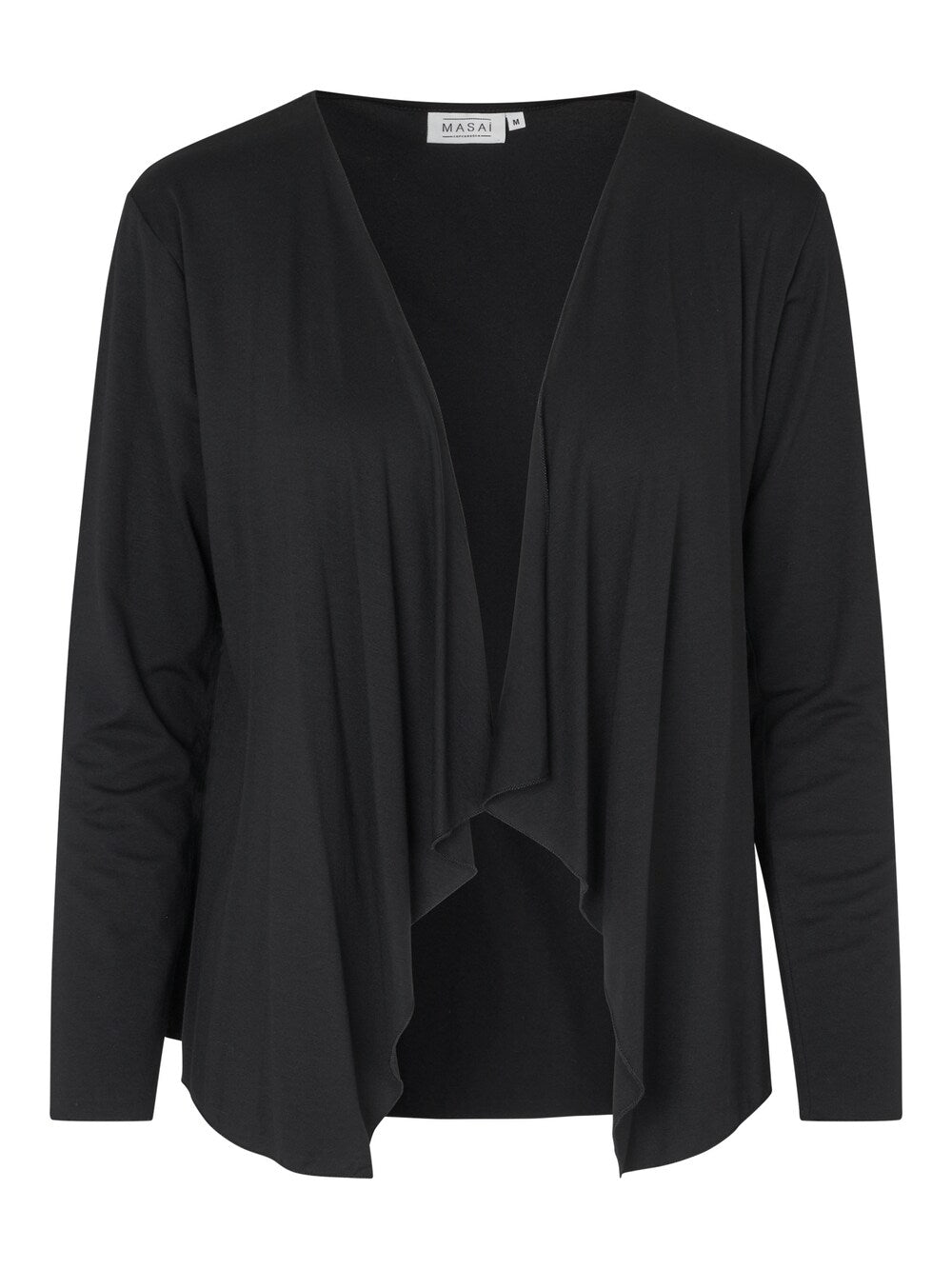 Masai knitted cardigan, black