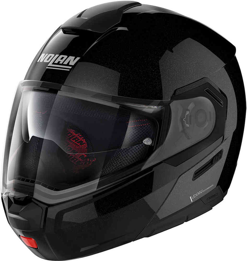 N90-3 Special N-Com Nolan Helmet, Metallic Black