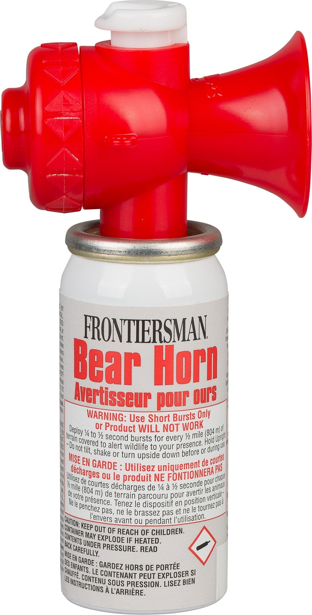 Bear horn FRONTIERSMAN, red