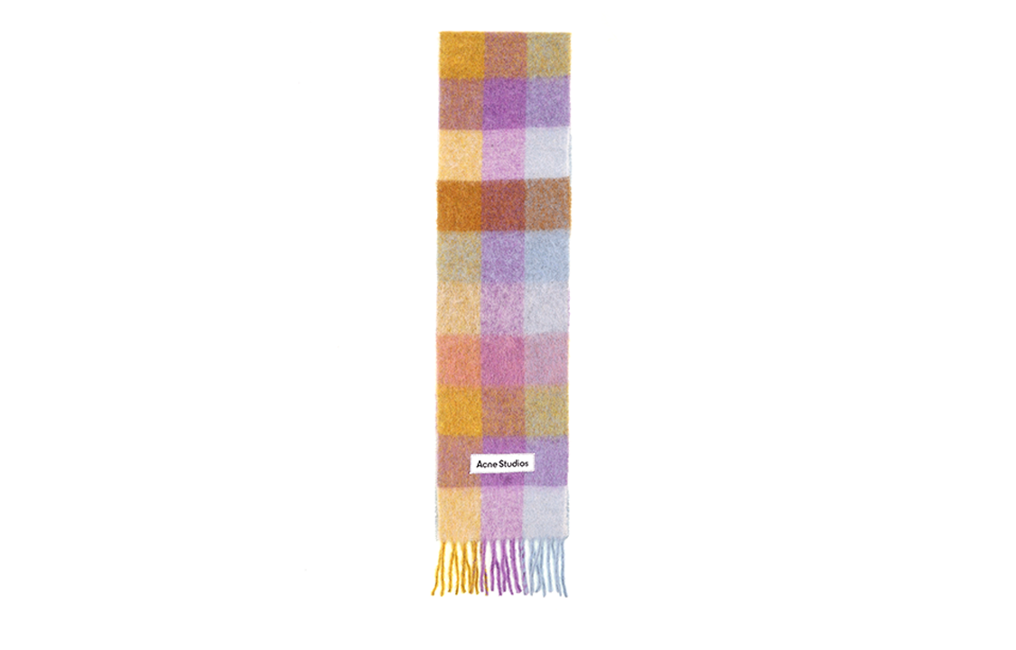 Acne Studios Women's Knitted Scarf, Multicolor