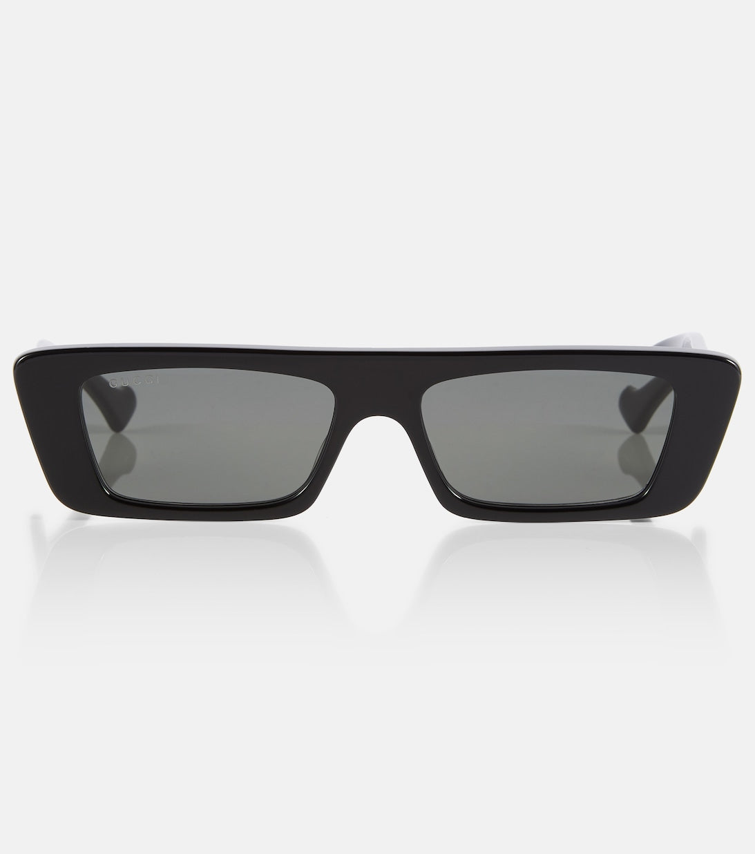 Gucci square sunglasses, black