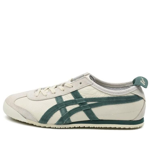 حذاء Onitsuka Tiger MEXICO 66 باللون الأبيض والأخضر