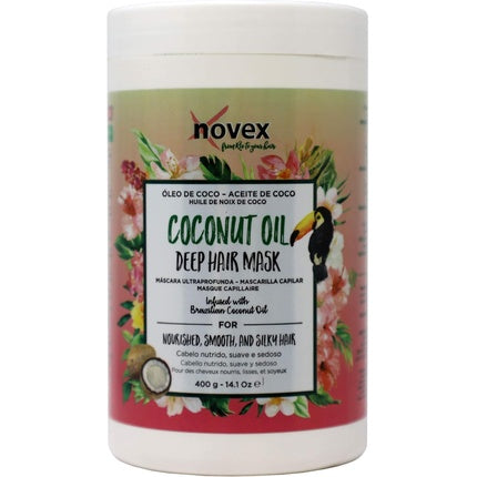 Deep hair mask with coconut oil 400 g, Novex