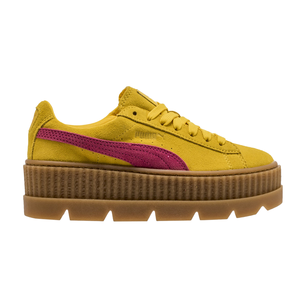 حذاء رياضي Fenty x Wmns Cleated Creeper Puma باللون الأصفر