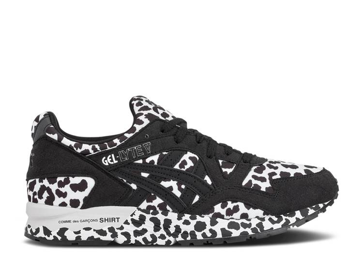 ASICS COMME DES GARÇONS SHIRT X GEL LYTE 5 'BLACK LEOPARD' sneakers, black