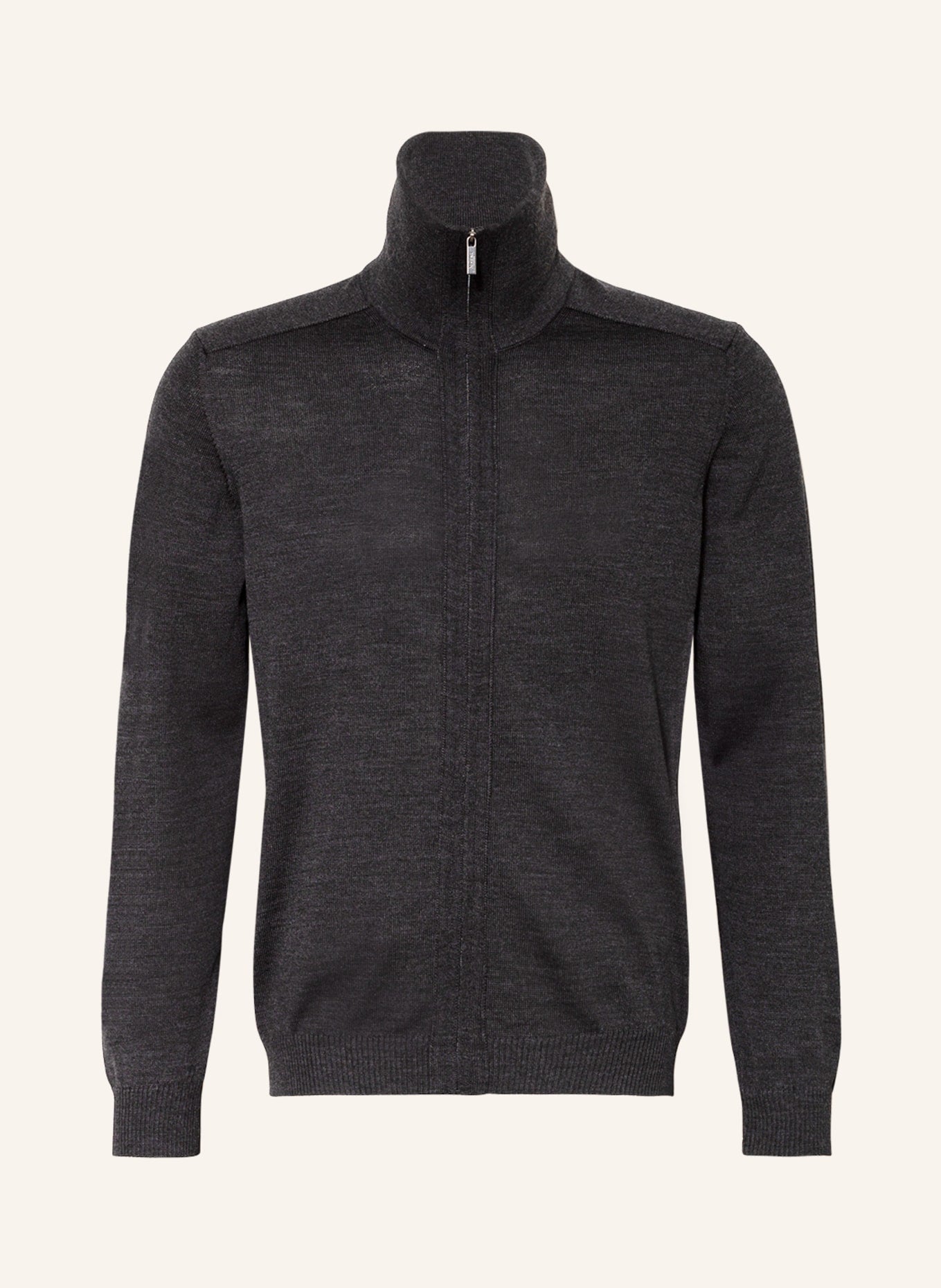 Cardigan MAERZ MUENCHEN, dark gray