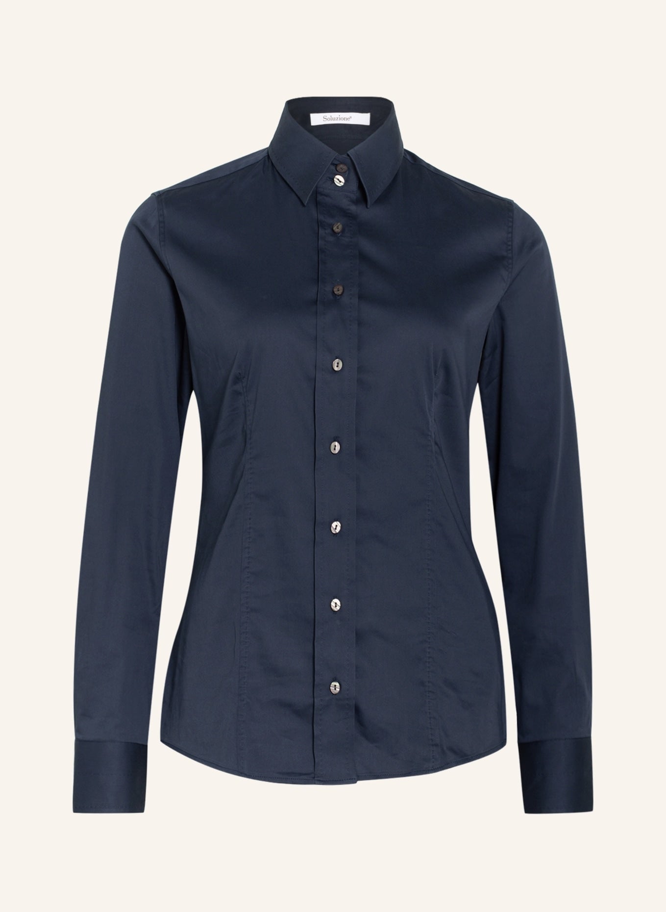 Shirt blouse Soluzione, dark blue