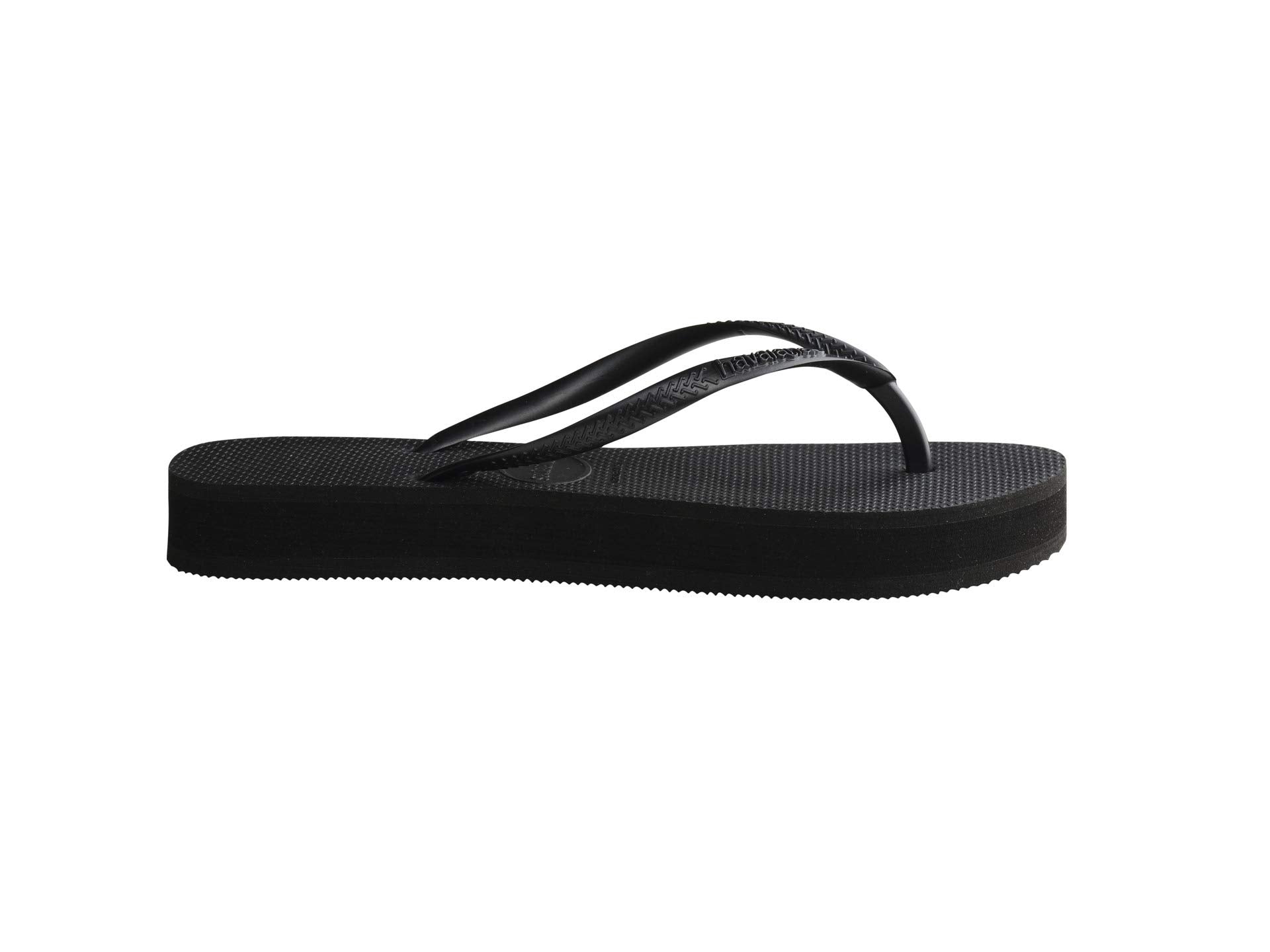 Havaianas Slim Flatform Flip-Flop Sandal, black