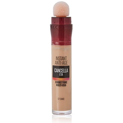 مايبيلين Instant Age Eraser 07 Liquid Concealer Sand 6.8 مل، مايبيلين نيويورك