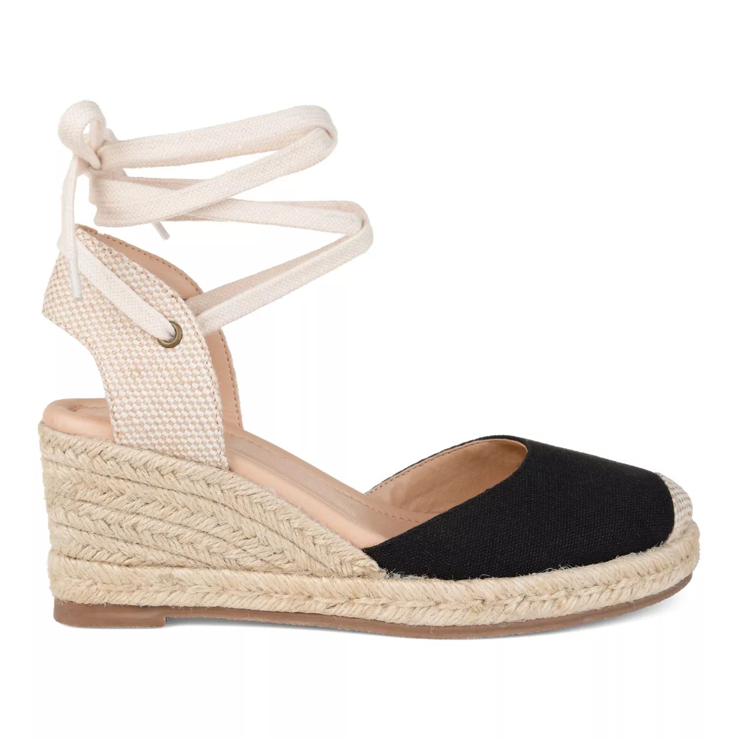 Women's wedge espadrilles Journee Collection Monte Journee Collection, beige