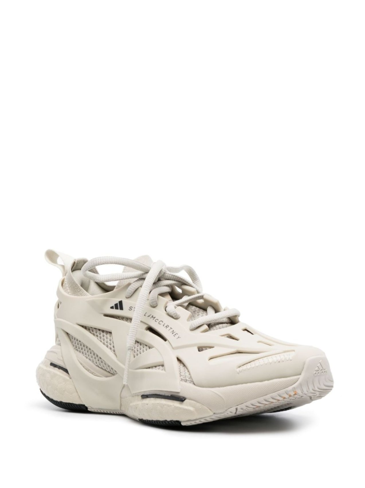 Adidas by Stella McCartney Solarglide Paneled Sneakers Neutral