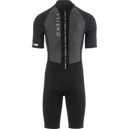 Spring Reactor II Wetsuit with Back Zip and 2mm Short Sleeves Men's O'Neill ,  black