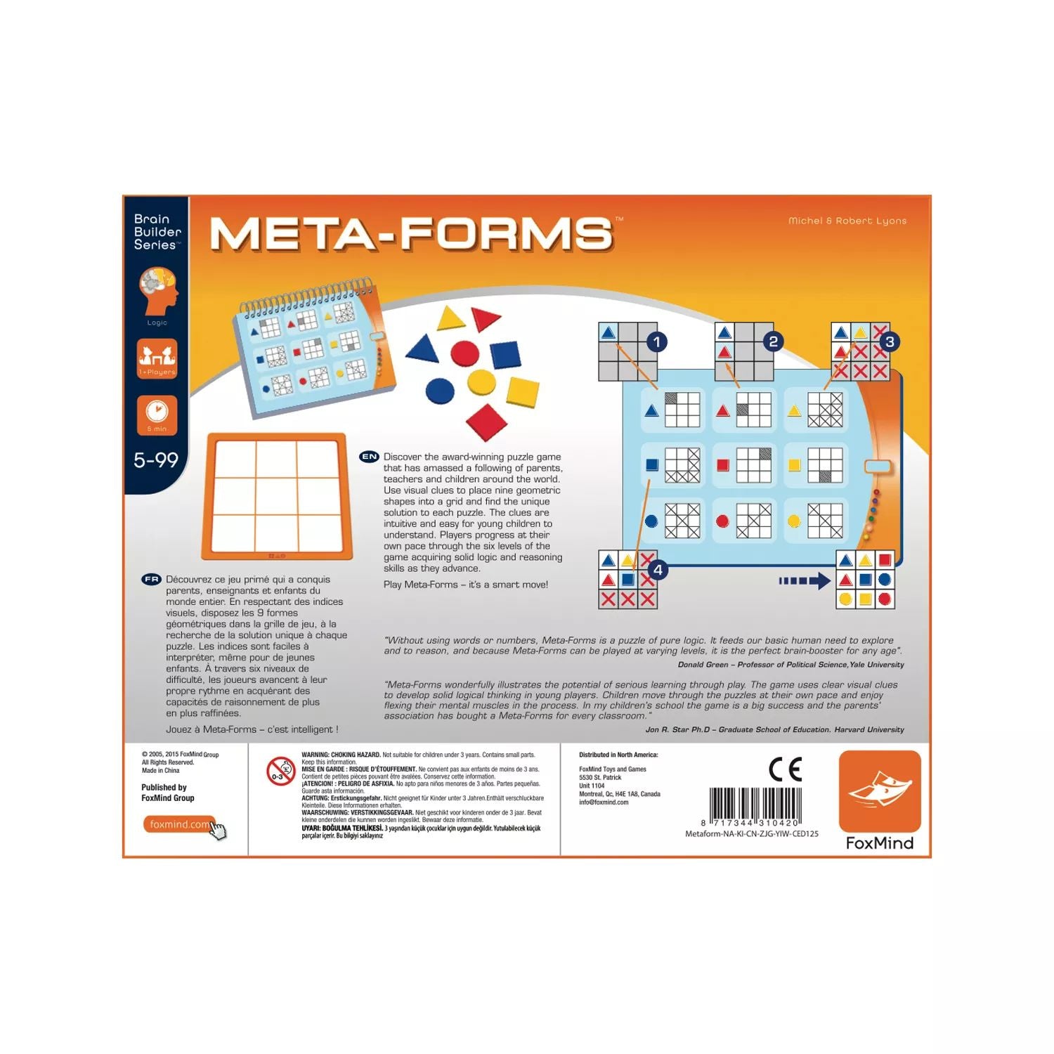 Metaforms of Fox GamesMind FoxMind Games