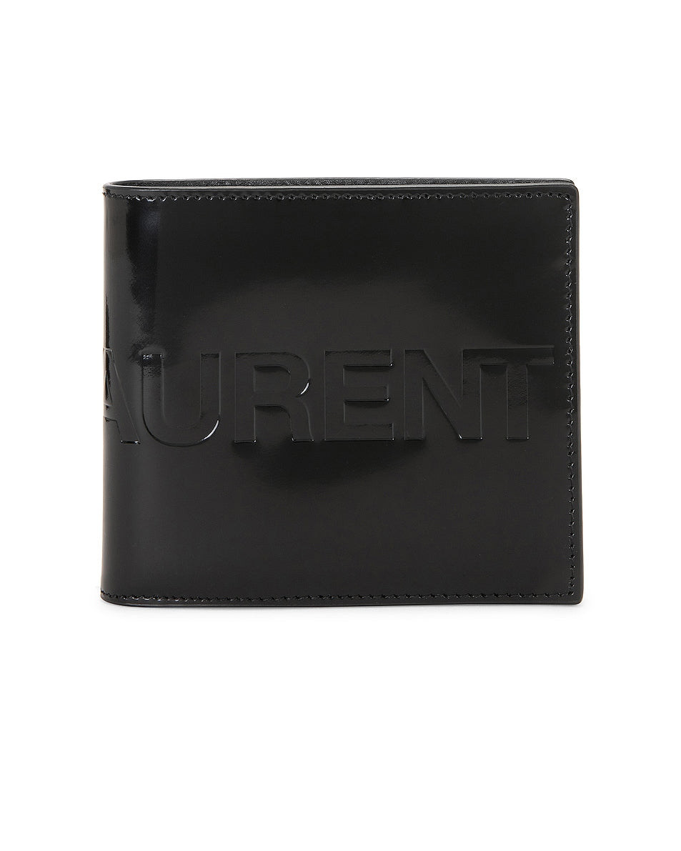 Wallet Saint Laurent Ysl, nero