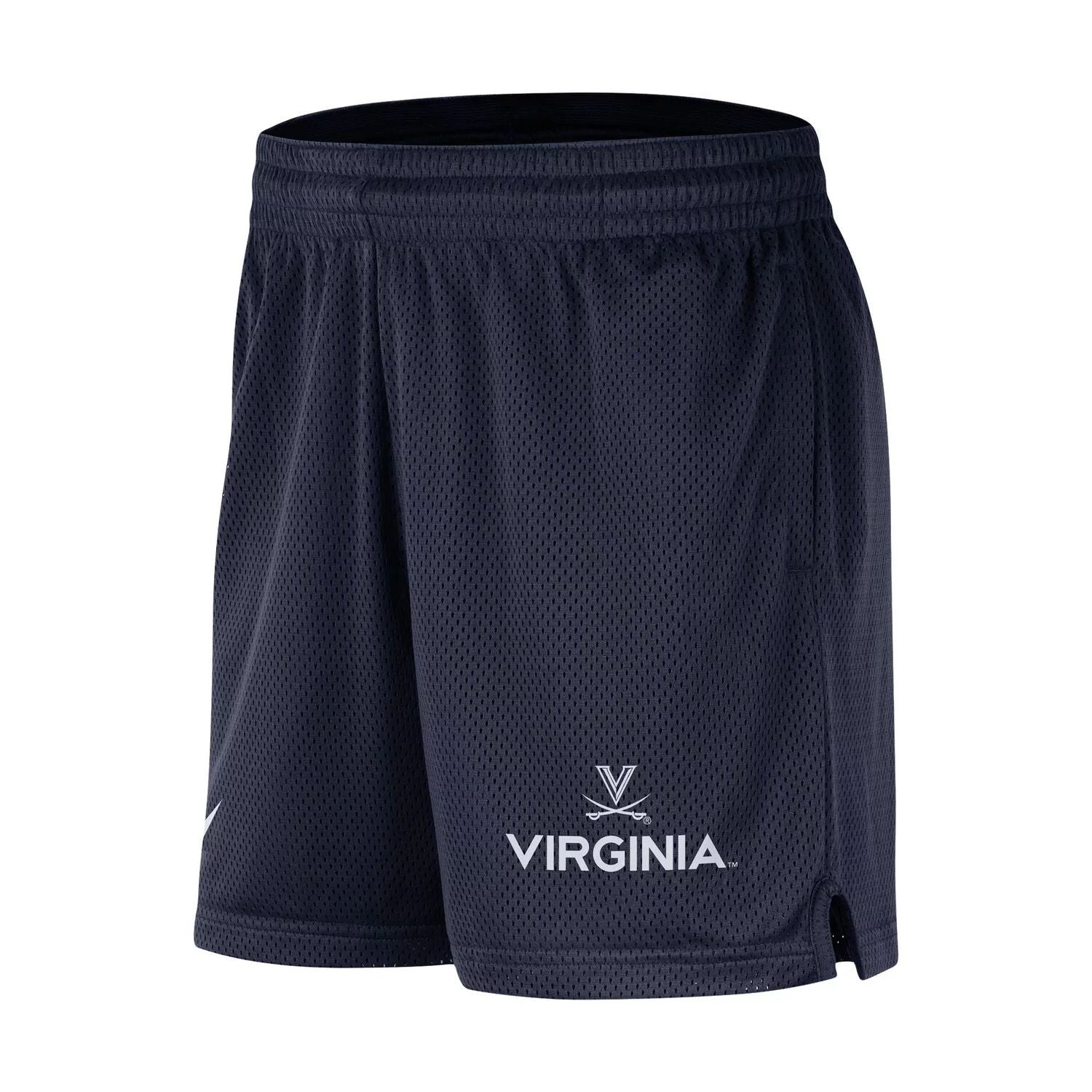 شورت Nike Virginia Cavaliers للرجال باللون الأزرق الداكن من شبكة