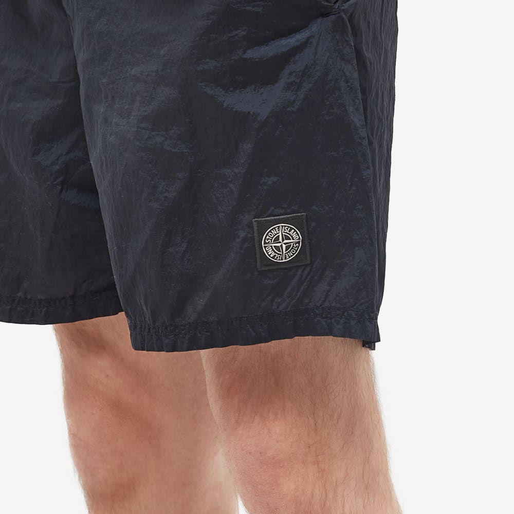 Stone Island Metallic Nylon Shorts