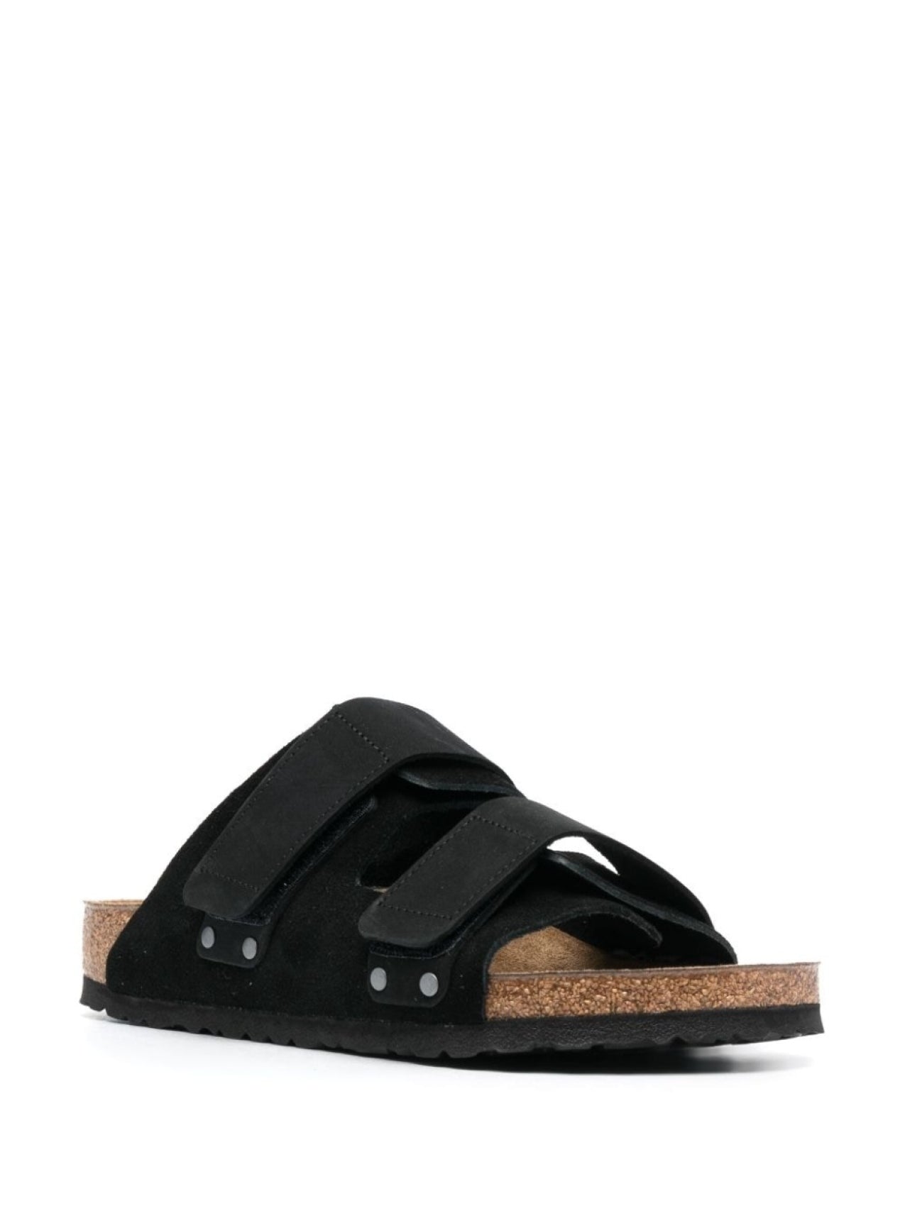 Birkenstock Uji Slides, Black