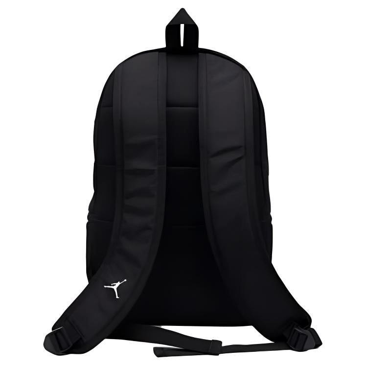 Jordan Unisex Backpack, Black spelling electronic print