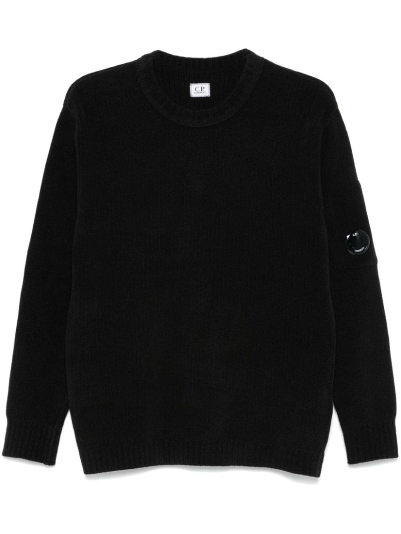 CP Company Sweater with Lenses, Black