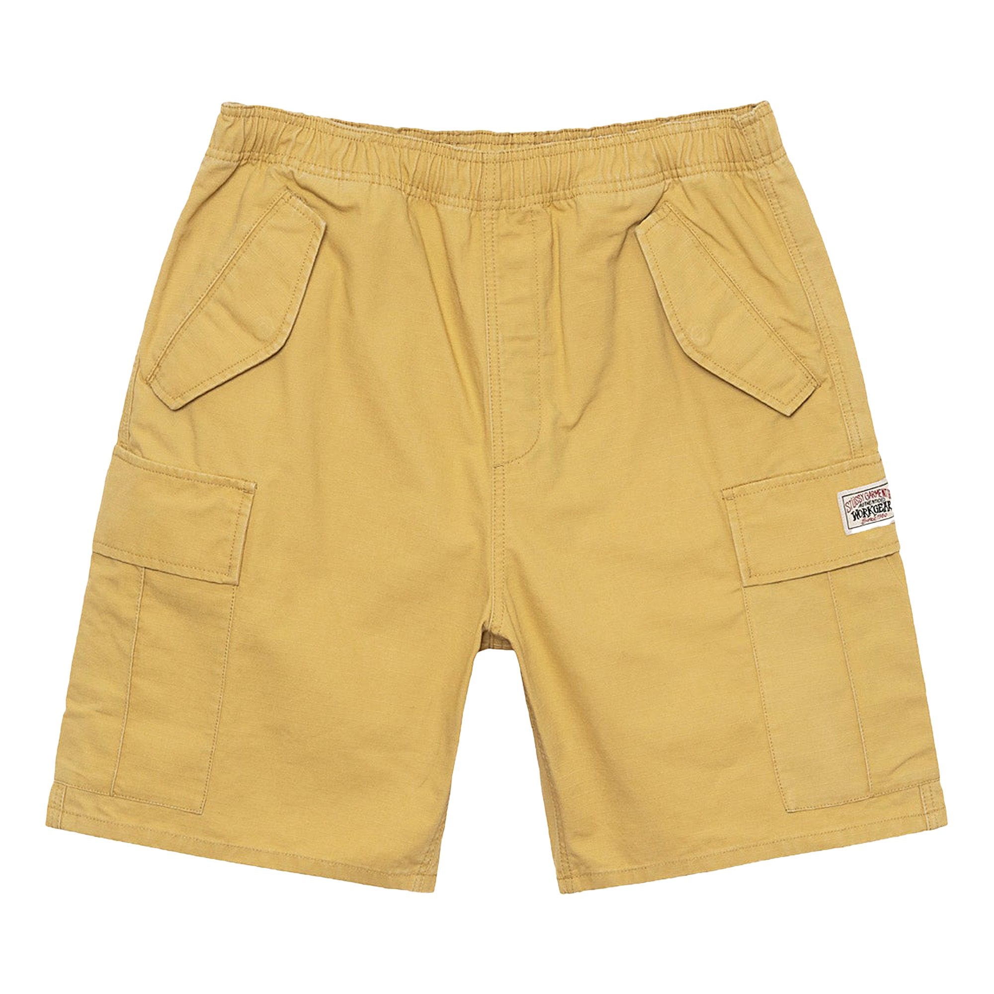 Stussy Ripstop Cargo Beach Shorts, Sulfur