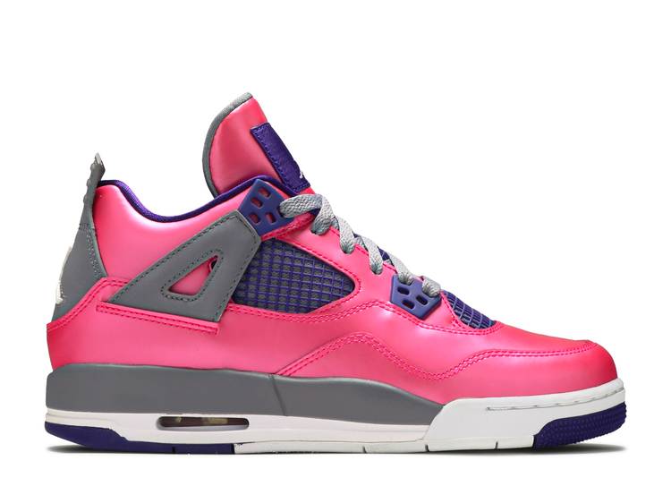 حذاء رياضي AIR JORDAN 4 RETRO GS 'PINK FOIL'،