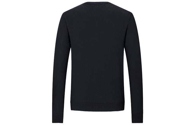 ARMANI EXCHANGE Men's Cashmere Sweater, Black