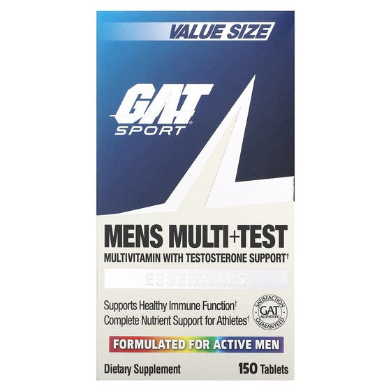 Multivitamins GAT Mens Multi + Test, 150 tablets