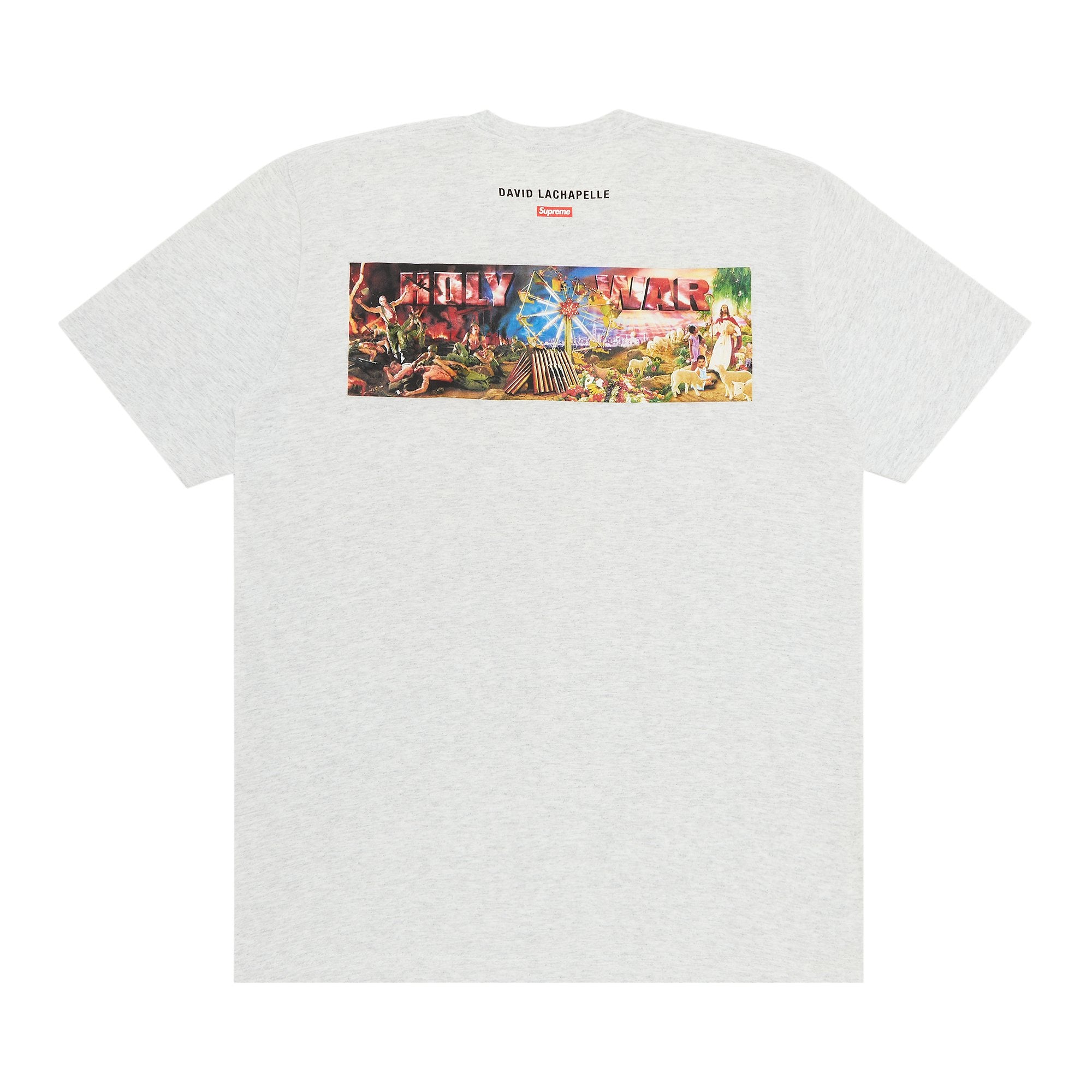 Supreme Holy War T-Shirt, Ash Gray