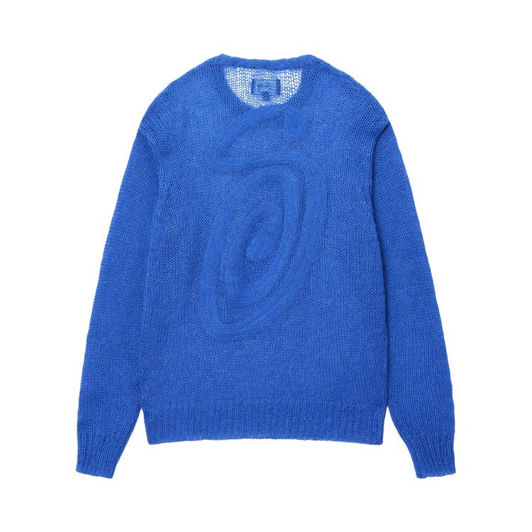 Stussy Loose Knit 'Blue' Sweater, blue