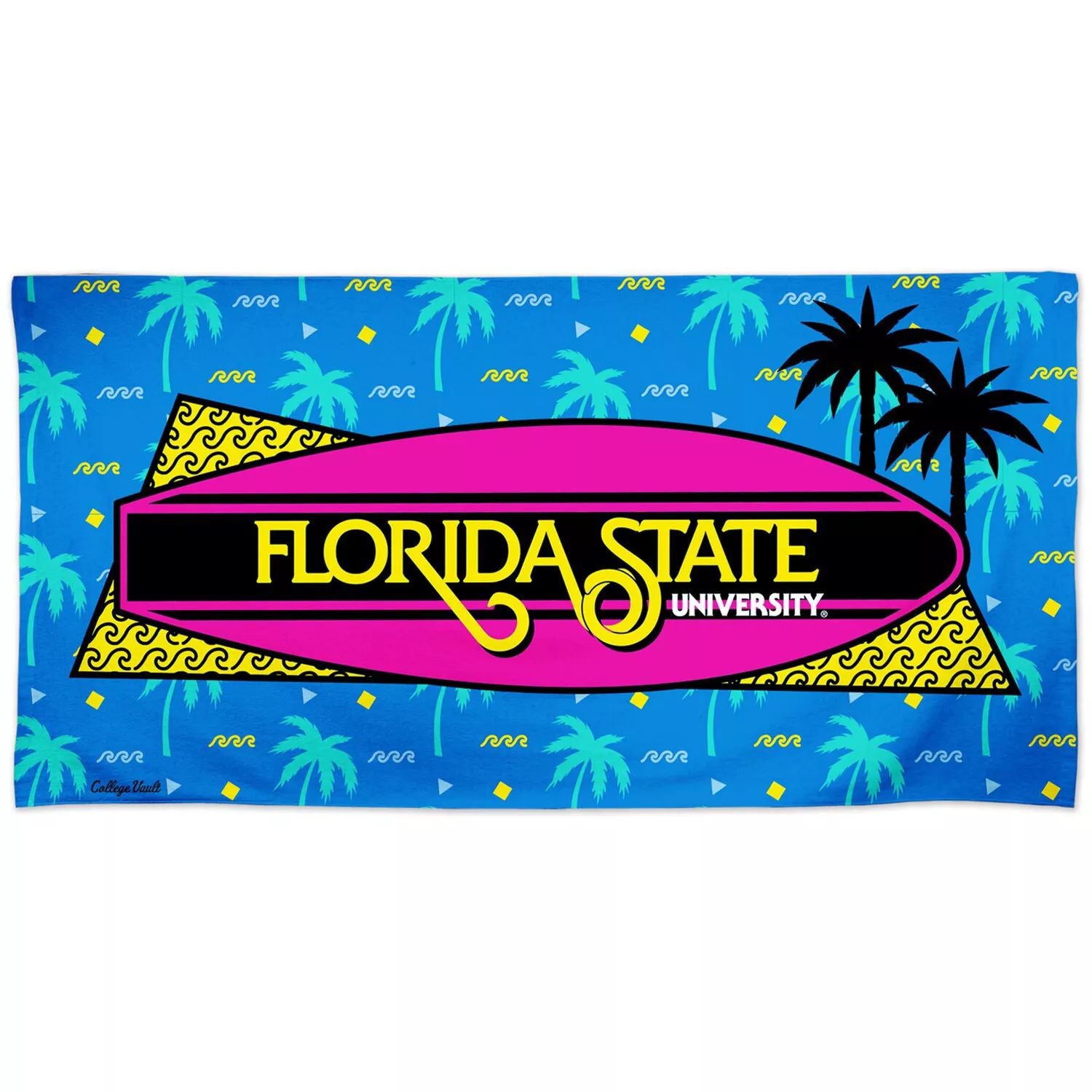 Win  Craft Florida State Seminoles Beach Club Spectra Beach Towel for Surfboard 30" x 60"