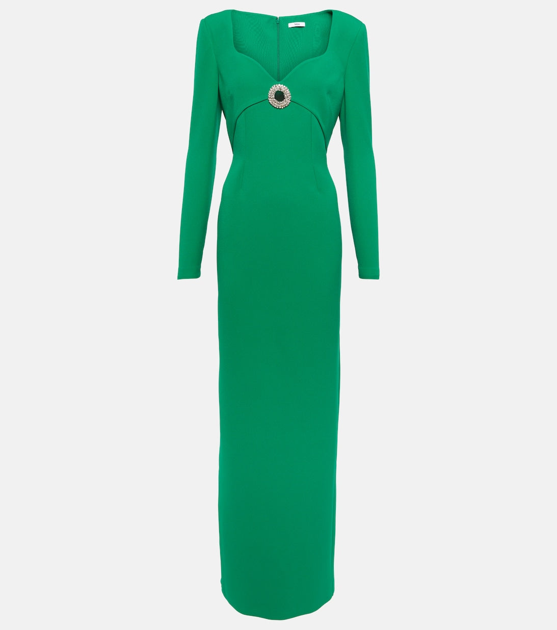 Zhad SAFIYAA crepe dress, green