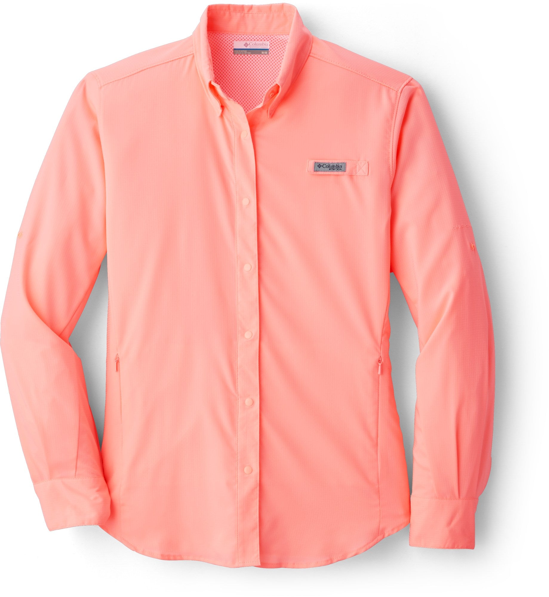 PFG Tamiami II Long Sleeve Shirt - Women's Columbia, Orange