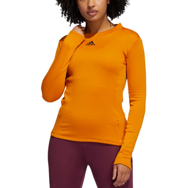 Women's orange T-shirt Adidas