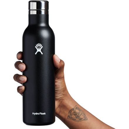 Hydro Flask 25 Ounce Ceramic Wine Bottle, Black