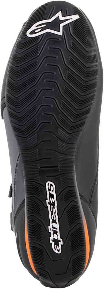 Motorcycle shoes Faster-3 DryStar Alpinestars, black/gray