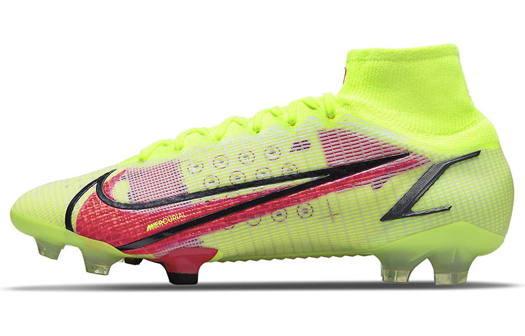 Nike Mercurial Superfly 8 Elite FG Volt Black Vivid Crimson