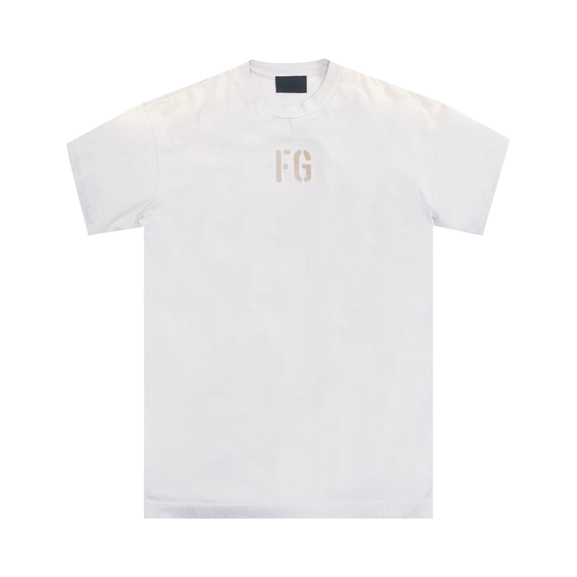 Fear of God FG T-Shirt Vintage Concrete White