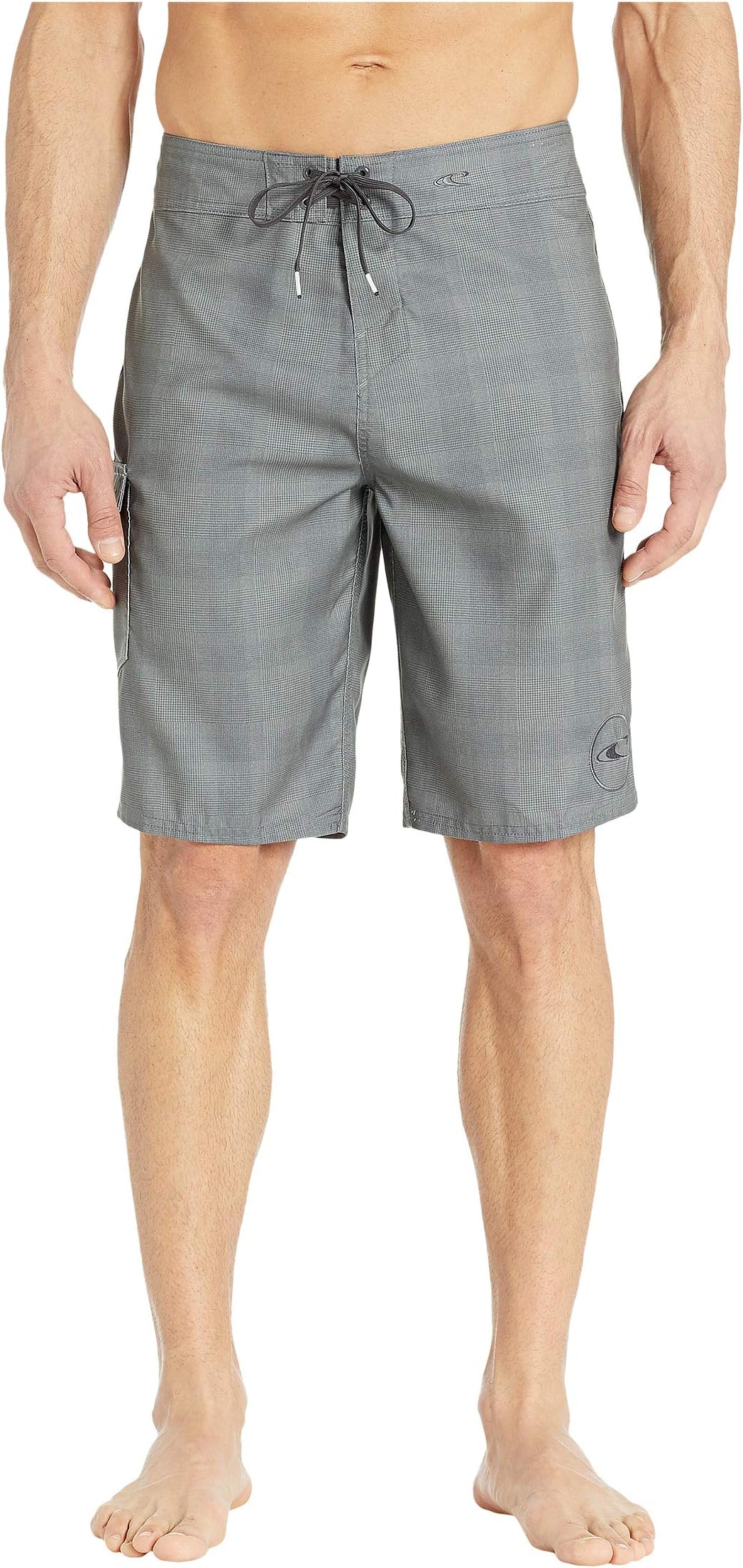 Santa Cruz O'Neill Print Swim Shorts, Gray